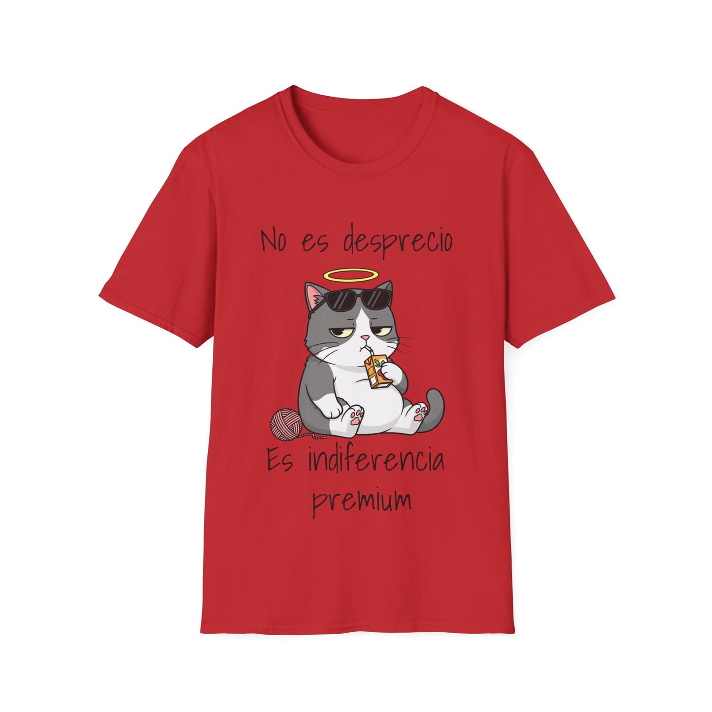 Camiseta unisex – Ñeñe No es desprecio, es indiferencia premium