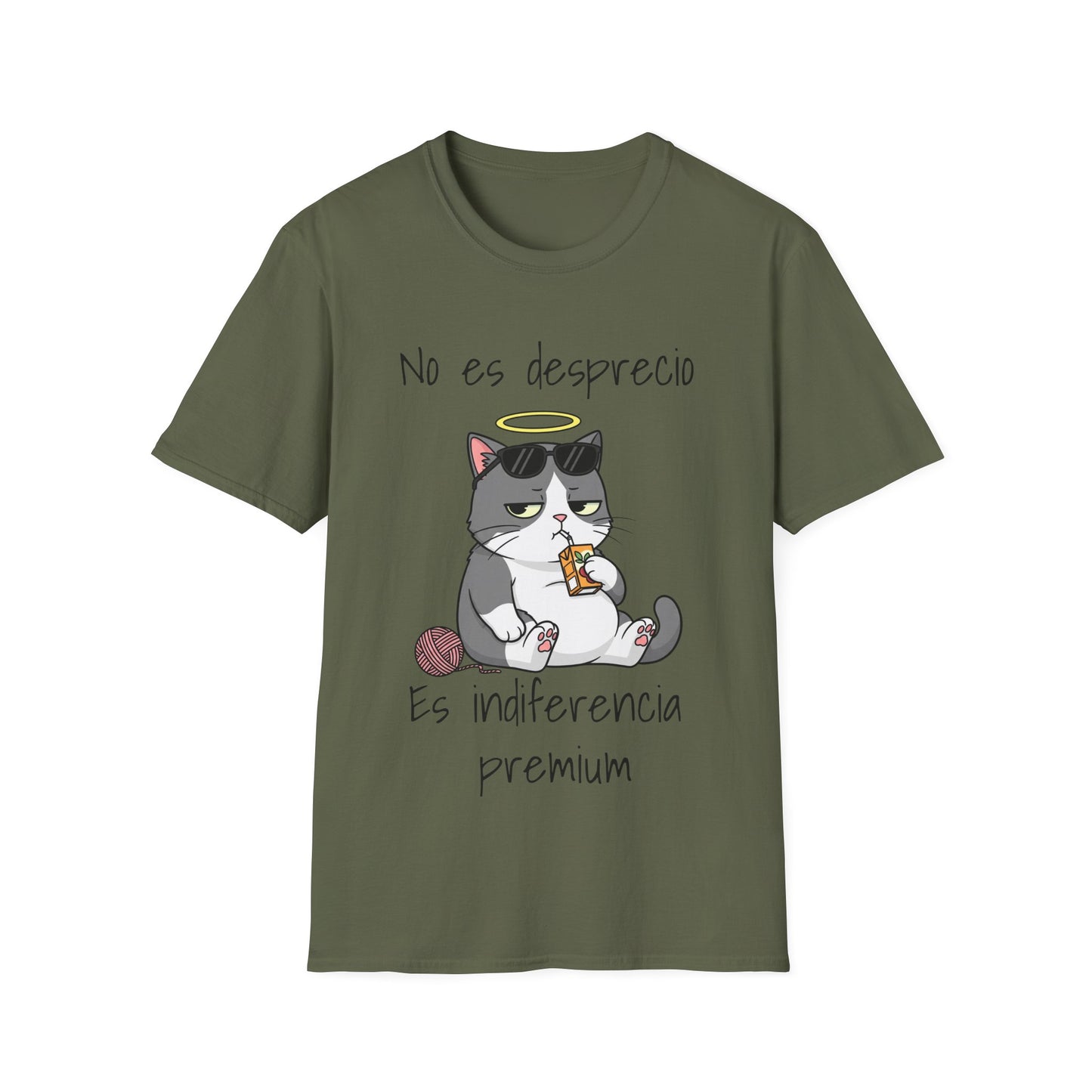 Camiseta unisex – Ñeñe No es desprecio, es indiferencia premium
