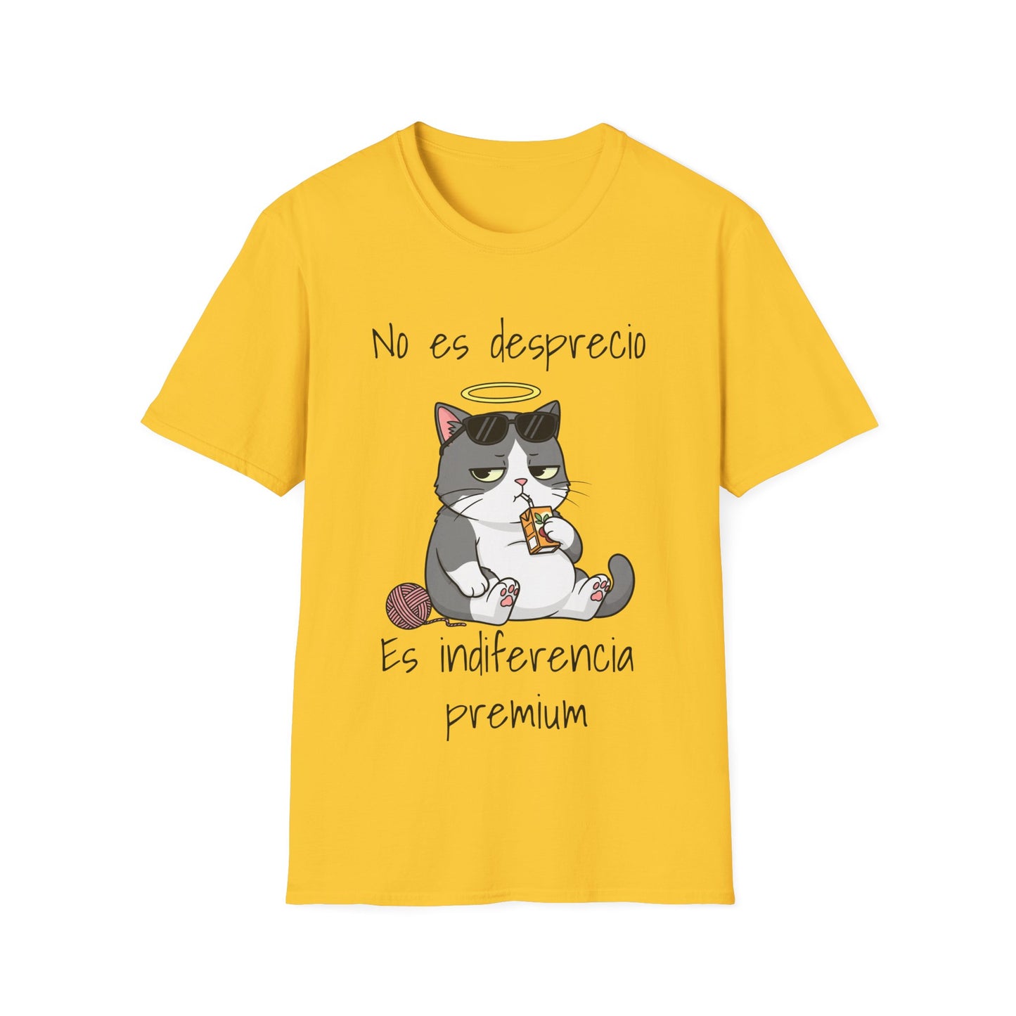 Camiseta unisex – Ñeñe No es desprecio, es indiferencia premium
