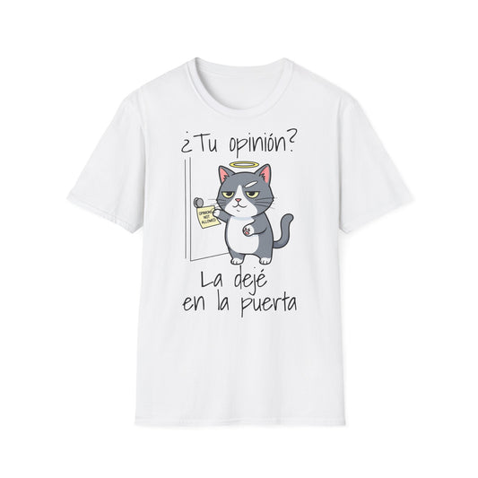 Ñeñe: Tu opinión la dejé en la puerta.