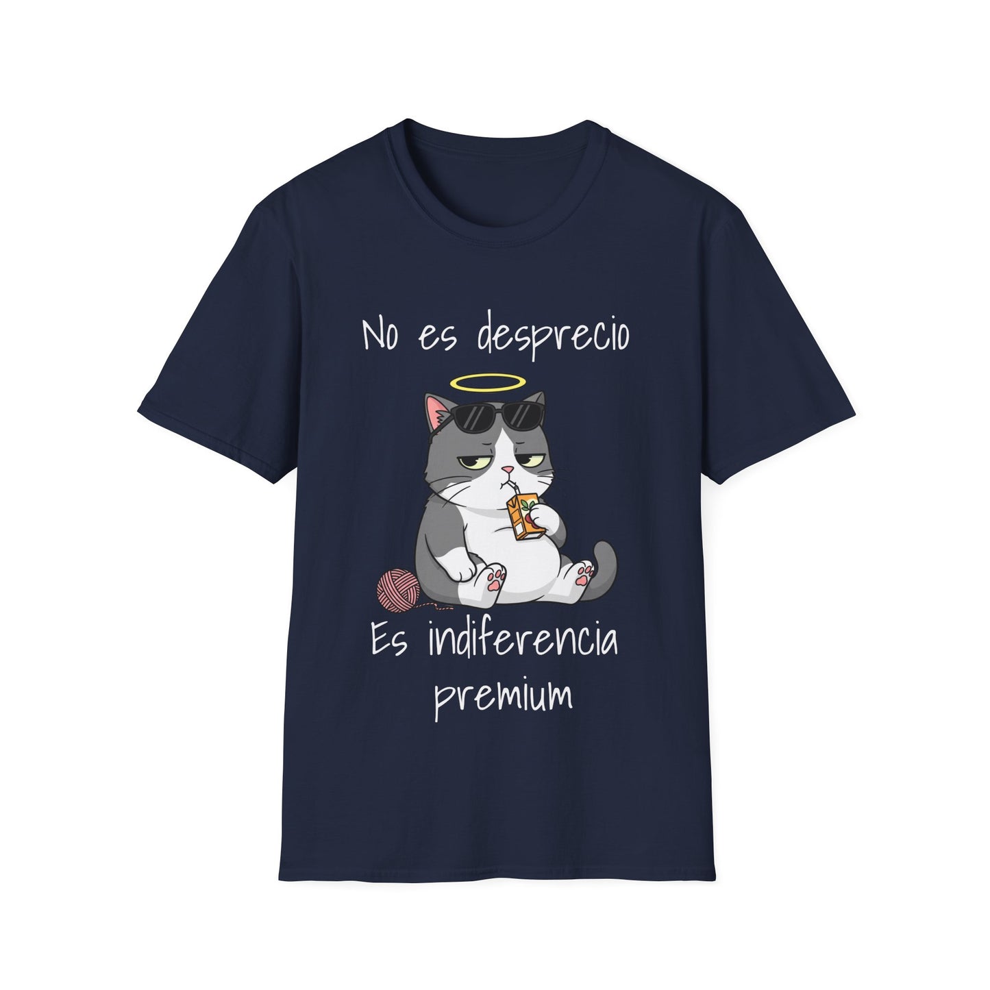 Camiseta unisex – Ñeñe No es desprecio, es indiferencia premium