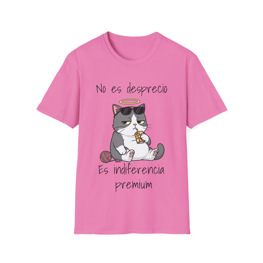Camiseta unisex – Ñeñe No es desprecio, es indiferencia premium