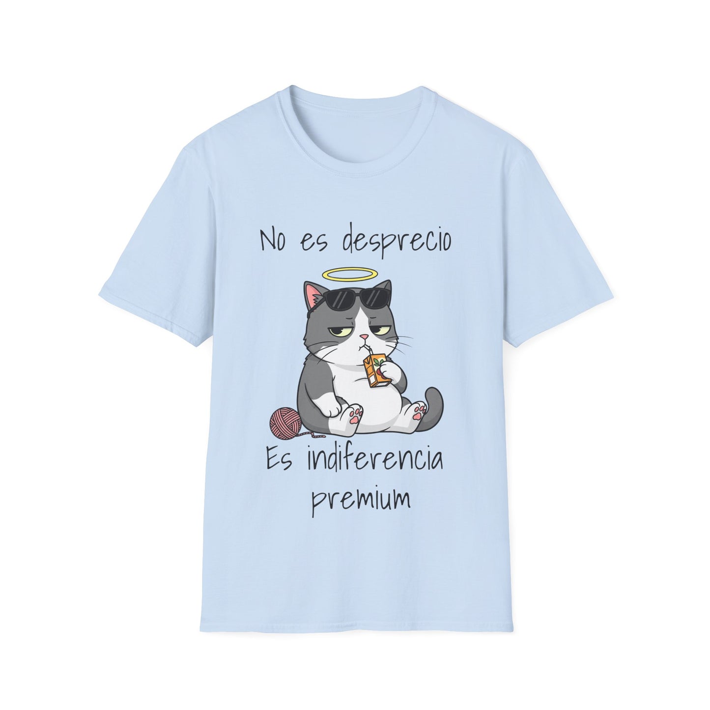 Camiseta unisex – Ñeñe No es desprecio, es indiferencia premium